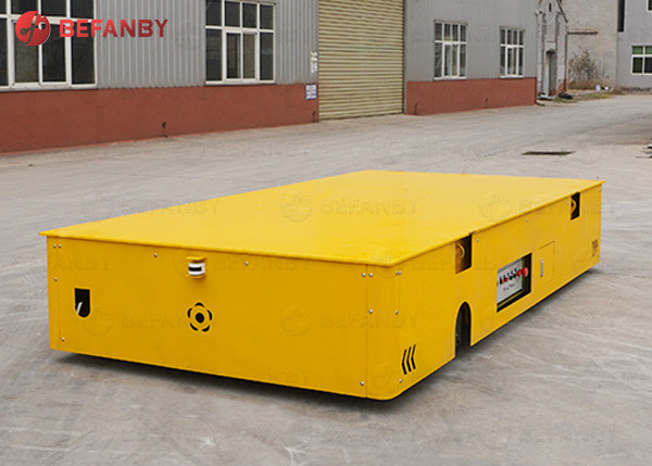 15 Tons Mold Transfer Laser Detect Sensor Trackless Battery Cart