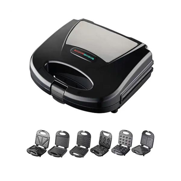 Quality Portable 6 8 In 1 Non Stick Sandwich Bubble Waffle Maker Home for sale