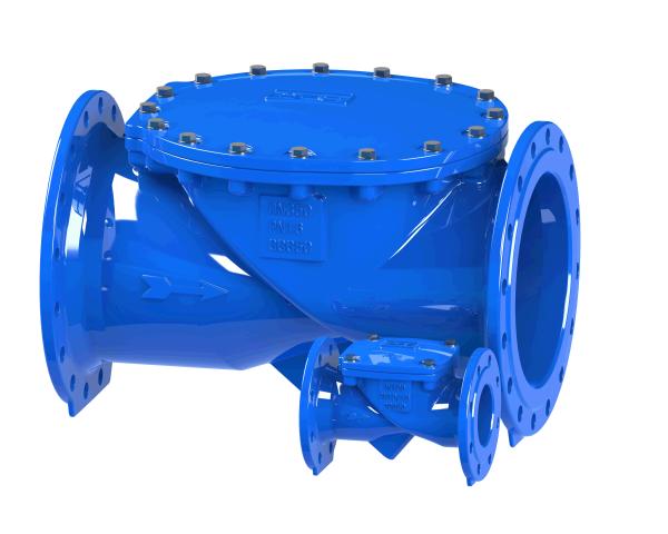 Quality EPOXY Coated Swing Flex Check Valve For Sewage System Ductile Iron Founded for sale