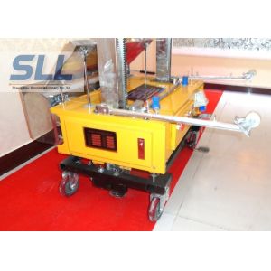Buy cheap Height Adjustable House Plaster Machine Automatic Plastering Tools Easy Operate product