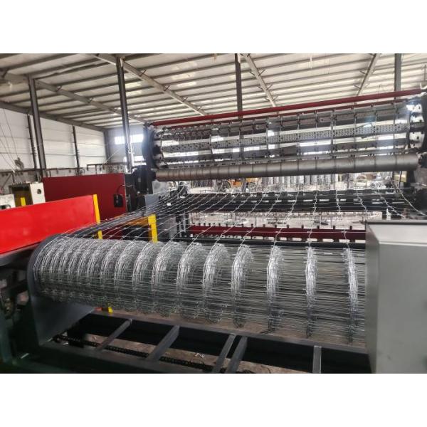 Mesh Length 200m Fixed Knot Cattle Fence Machine Hole Size 3 Inches