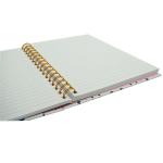 Matt Lamination Custom Spiral Bound Book Printing , Hardcover Printing Service