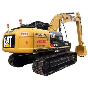 20930 KG Operating Weight CAT 320D Excavator in Japan with Original Hydraulic Valve