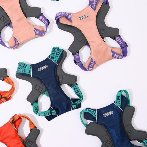 Tactical No Pull Dog Walking Harness Front Clip Reflective Outdoor Training