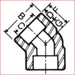 Stainless Steel Forged Fitting, ASME B16.11,. MSS SP-79, and MSS SP-83. Superior Corrosion Resistance