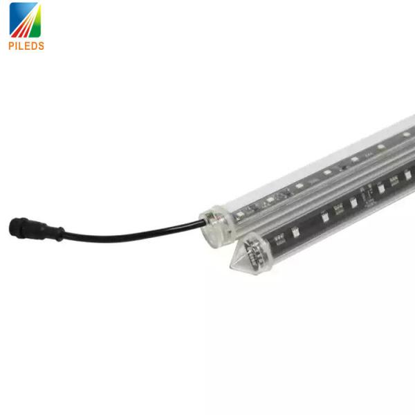 Quality Multicolor Smart LED Meteor Tube Lights Programmable DMX Sound Control for sale
