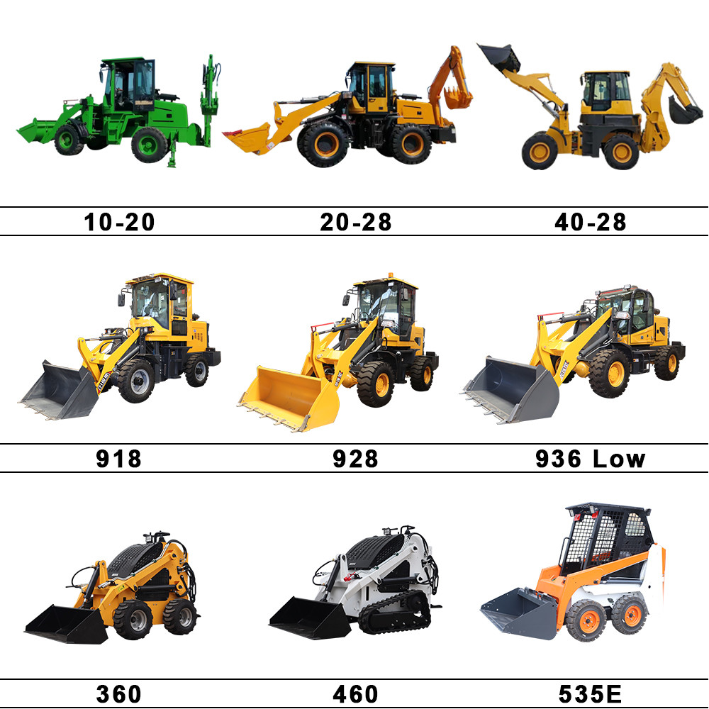 0.5m3 Earthmoving Towable Backhoe Loader , Small Digger Loader Machinery