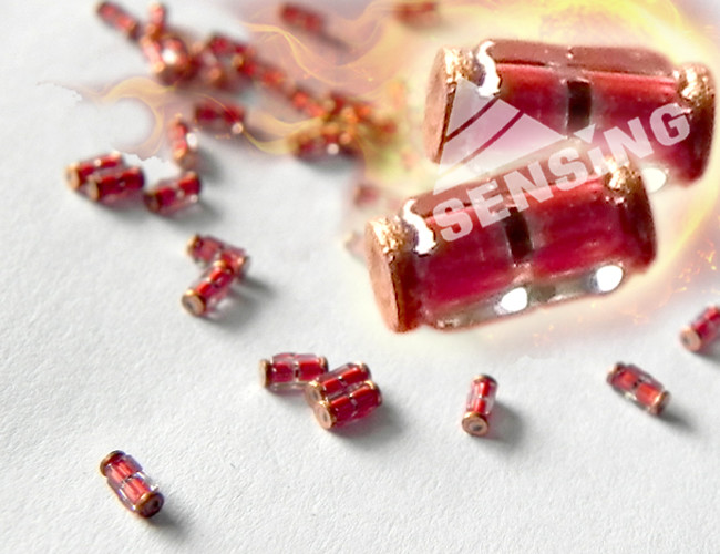 SMT Glass Encapsulated NTC Thermistor Suitable To Be Used In A Narrower Space