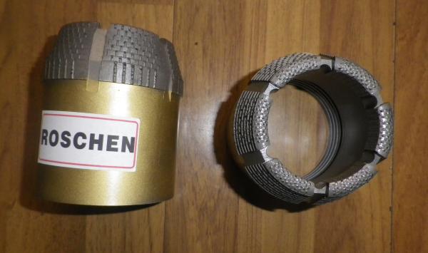 Quality Diamond Core Drill Bits NMLC / HMLC core bit For Mineral Exploration using for 1.5 meters length NMLC / HMLC Core barrel for sale