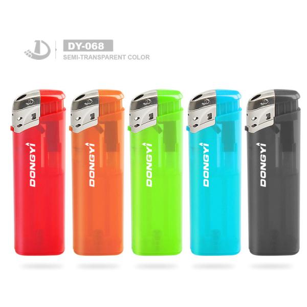 Quality Customized Request Get Colorful Disposable Gas Plastic Lighter at 8.2*2.6*1.14cm for sale