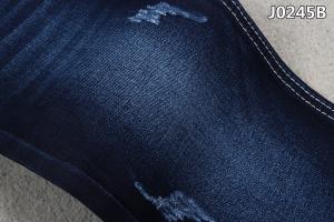 Vortex Spinning Yarn Stretch Cotton Denim Fabric 3/1 Weave Sanforizing