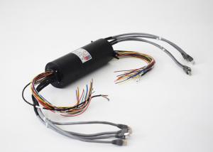 Buy cheap Ethernet Signal Rotary Joint Ernet Slip Ring RJ45 Connector With Cat Cable Connection product