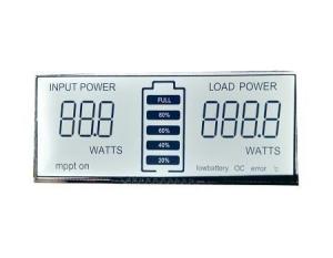 Buy cheap S0002-TN Custom 7 Segment Display Module TN - Gray With Mental Pins product