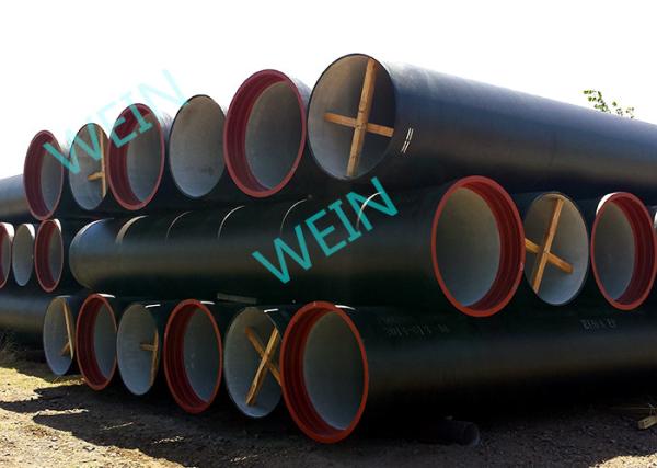 Quality ISO4179 Cement Lined Ductile Iron Pipe External Zinc and bitumen coating as per ISO8179 for sale