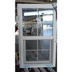 Sash Vertical Fixed Impact Anthracite UPVC Windows 87mm