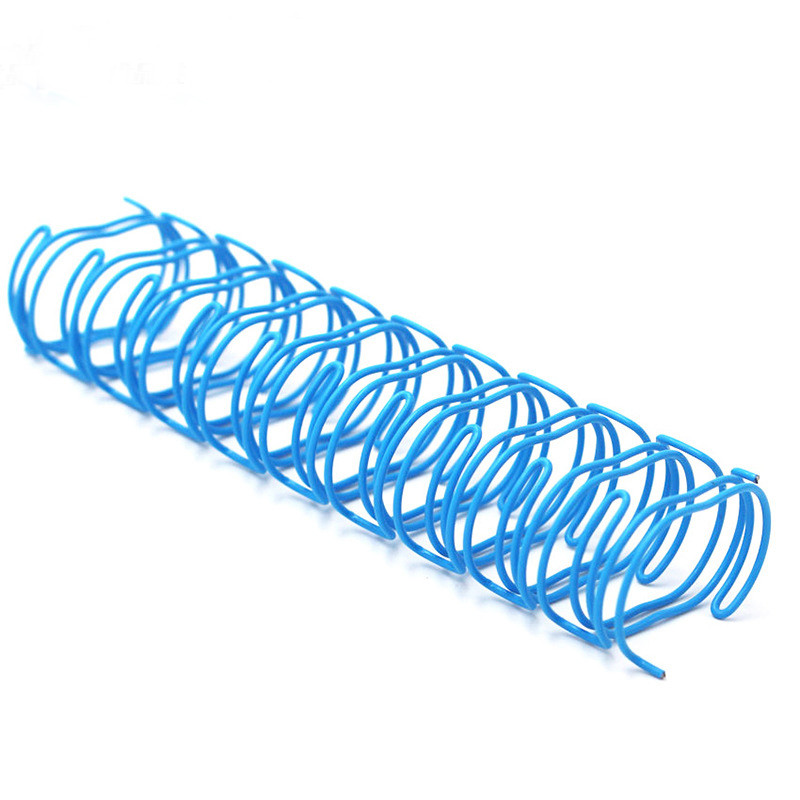 Pre Cut Box Packed 31.8mm Spiral Binding Wire Double Loop For Exercise Book