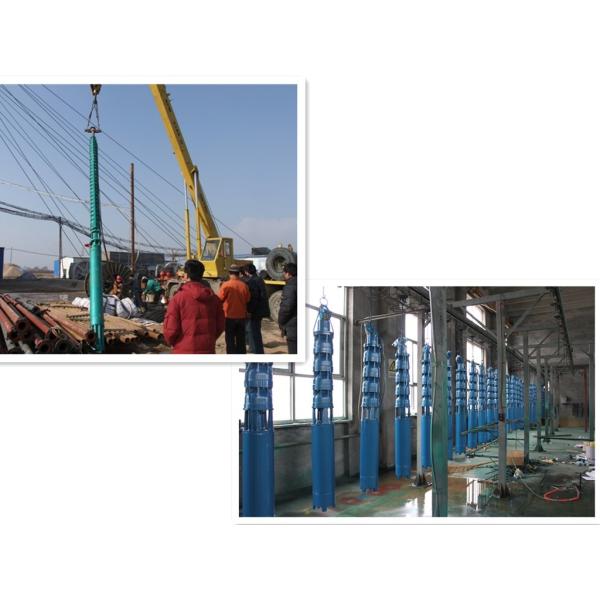 High Efficiency Horizontal Deep Well Submersible Pump 380 / 440 / 660 Voltage
