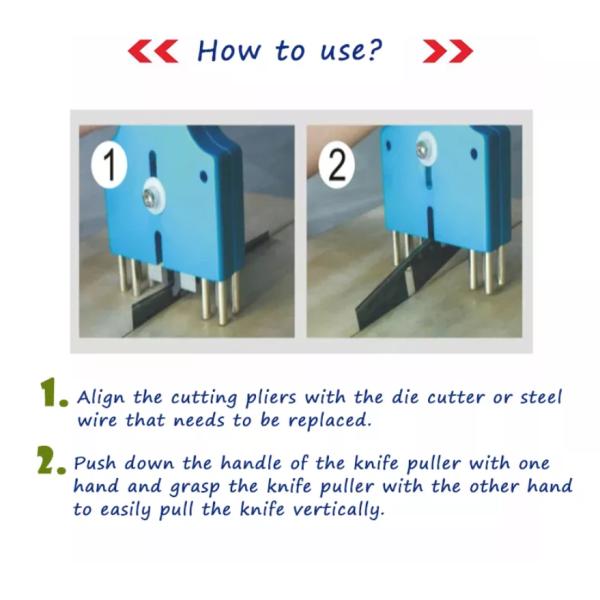 Durable Die Cutting Tool Die Cutting Creasing Rule Extractor Rule Puller Machine