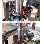 Dual Station Multi Pole Automatic Stator Winding Machine Adjustable Speed