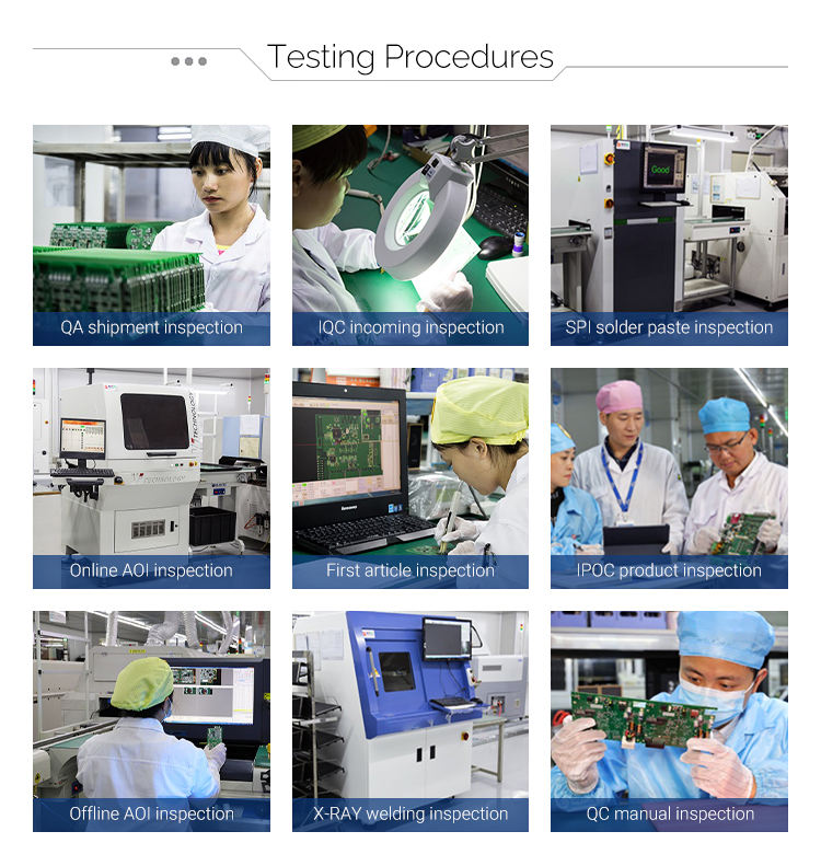Shenzhen Electronic 94v0 SMT PCB HASL 0.2 To 4mm Program And Testing Cable Assembly Function Testing Final Case Assembly