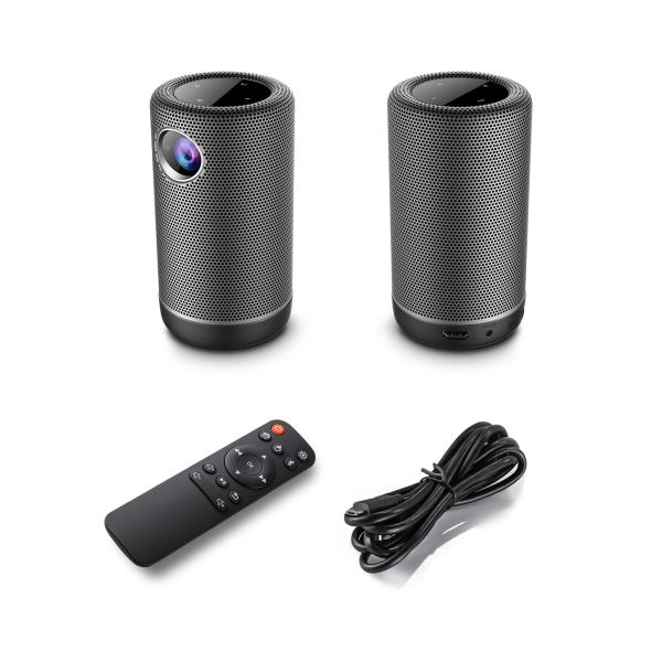 WiFi Movie Mini Pico Projector 150 ANSI Lumens 1080p HD Resolution