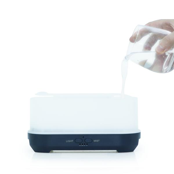 Ultrasonic Aroma Machine For Fragrance Tabletop Installation Flame Humidifier
