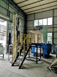 High Speed Plastic Recycling Granulator Machine SKD-11 For Defect Cutting