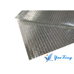 Insulation Waterproof Fiberglass Aluminum Foil Twill Waven 248℉ Standing