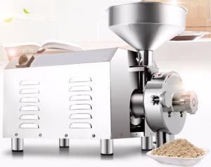 3kw Grain Flour Mill , 60kg/h 220V Commercial Wheat Grinding Machine