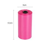 Biodegradable garbage bag on roll, compostable trash bag on roll