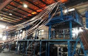 Buy cheap Φ8mm Copper Rod Upward Continous Casting Machine Automatic Double Strand Custom Made product