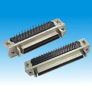 China HPDB CN DB SCSI Connector , Right Angle Header Connector Zinc Alloy Sheel on sale