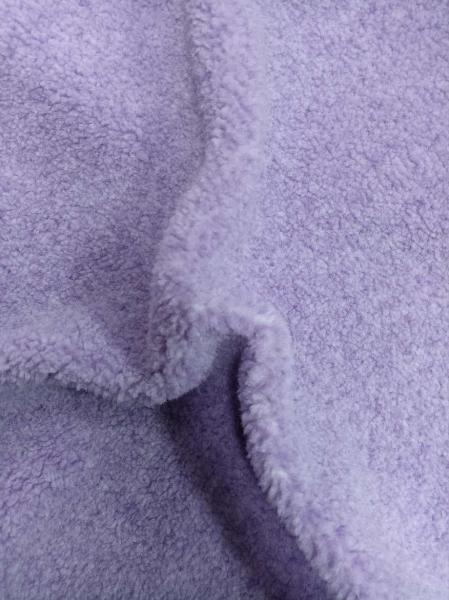 Quality Purple Warp Knitted Fabric Is Soft And Comfortable 550gsm for sale