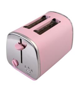 2 or 4 slice chrome steel toaster breadmaker with high lift facility mid-cycle cancel