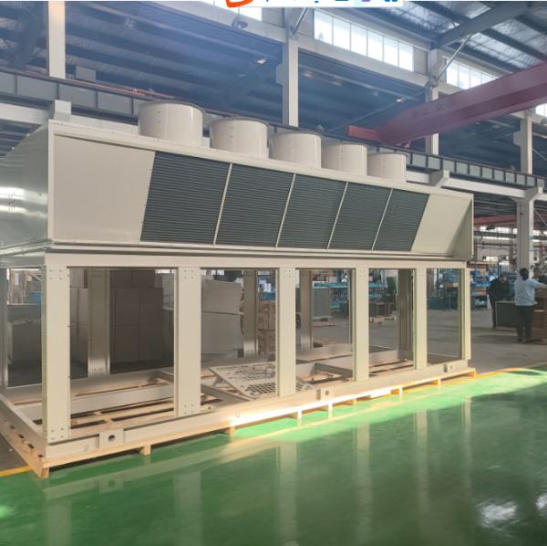 Quality Large Cooling Capacity Cold Room Condenser Customizable V Wave Type Fin for sale