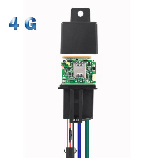 Quality Real Time GPS Vehicle Tracker 4G Relay Anti Theft GPS Tracking Device For Motorcycle for sale