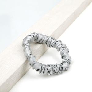 OEM ODM Satin Silk Scrunchies , 22mm Silk Lined Headband