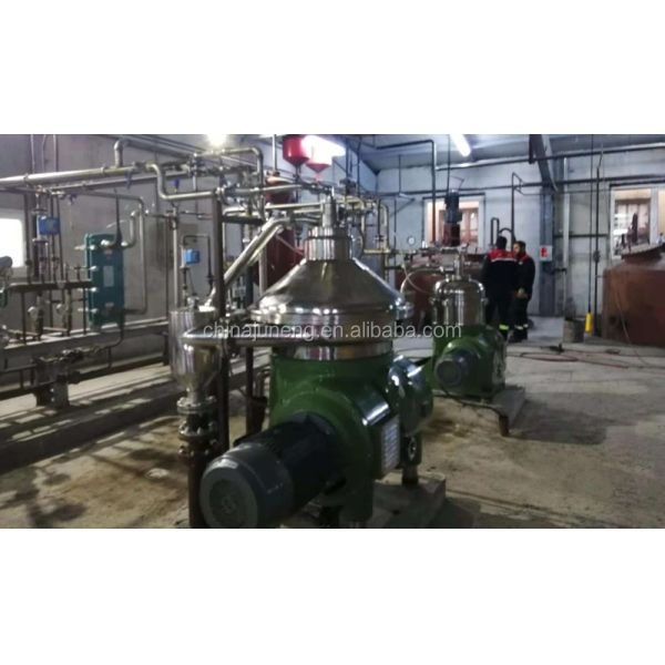 High Speed 6600 rpm Disc Separator Centrifuge with 15 Kw Motor Power and 1 Year Warranty