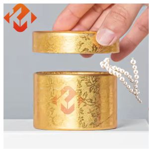 Buy cheap Necklace Earrings Paper Gift Tube Recycled Kraft Paper Tube Packaging product