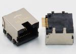 1 Port Modular Connector RJ45 Female Network Jack 8 PINs SMT R / A REACH UL