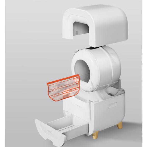 16L Warehouse Capacity Pet Smart Intelligent Cat Litter Box Toilet 2023 Latest Design