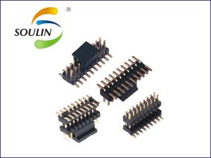 Buy cheap PCB Circuit Board 1.27 Mm Pitch Header SMT Tape Reel Gold Plated product