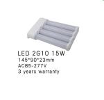 high power 18W 2G10 led PL light 2000LM 2G10 led lamp with 2835 led AC85-277V