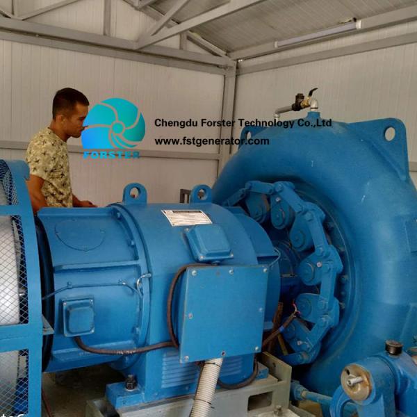 Quality Medium Head Working Condition Hydro Power Turbine Generator With DN500-1250mm Pipe for sale