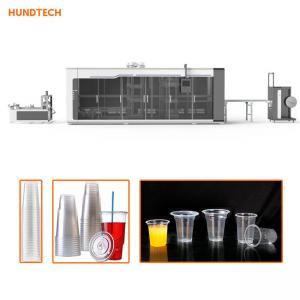 China Plastic Tea Cups Making Machine Thermoforming Disposable Cup Making Machine on sale