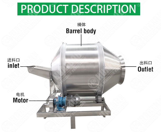 One-Stop Service Drum Agitation Mixer Agitator Powder Mixer Mixing Machine Double Mixing Drum Machine
