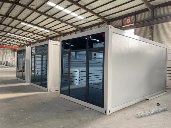 Quality Flat Pack Prefab Container Cabin Modular Premade Beach Bungalow Tiny House for sale