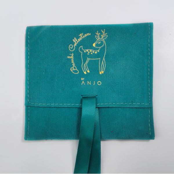 Customized Jewelry Packaging Bag With Envelop Style Industrial Watch Eyewear
