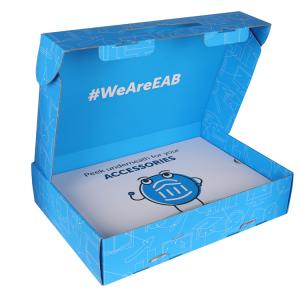 Buy cheap Rectangle Cardboard Monthly Subscription Packaging Box With Customized Printing product