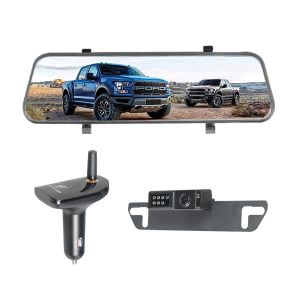 Buy cheap FHSS 10 Inch Digital Truck Rearview Camera AHD Wireless Receiver product